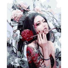 DIY Digital Oil Painting on Unframed Linen Canvas