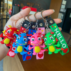New Year Dragon Keychain Pendant for Bags and Gifts