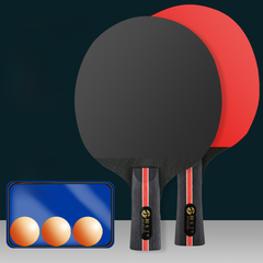 Beginner Ping Pong Paddle Set with 2 Paddles and Balls