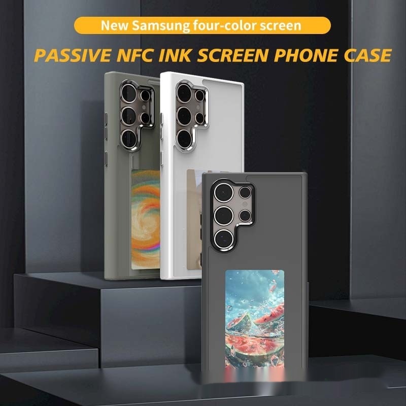 Color E-Ink Phone Case for Samsung Ultra Series