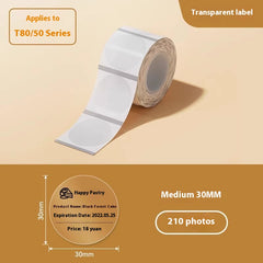 Transparent Waterproof Adhesive Label Sticker