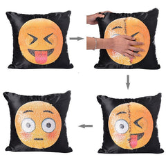 Emoji Expression Pillowcase Cushion Cover