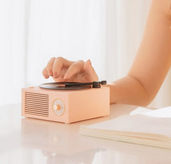 Bluetooth Speaker with Turntable and Sound System