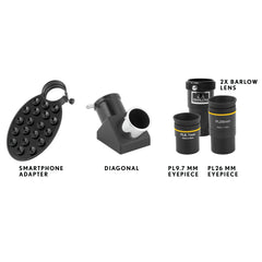StarApp70 70mm Refractor Telescope with Astronomy APP