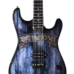 Bon Jovi New Jersey Miniature Guitar