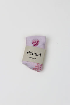 Let's Go Girls Grip Socks