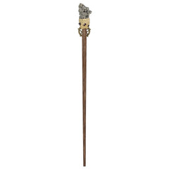 Natural Crystal Stone Magic Wand (33–36 cm)