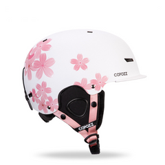 Integrated Snow Goggles with Crash Helmet for Adults