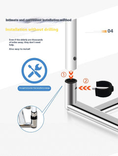 Reinforced Elderly Bedside Armrest