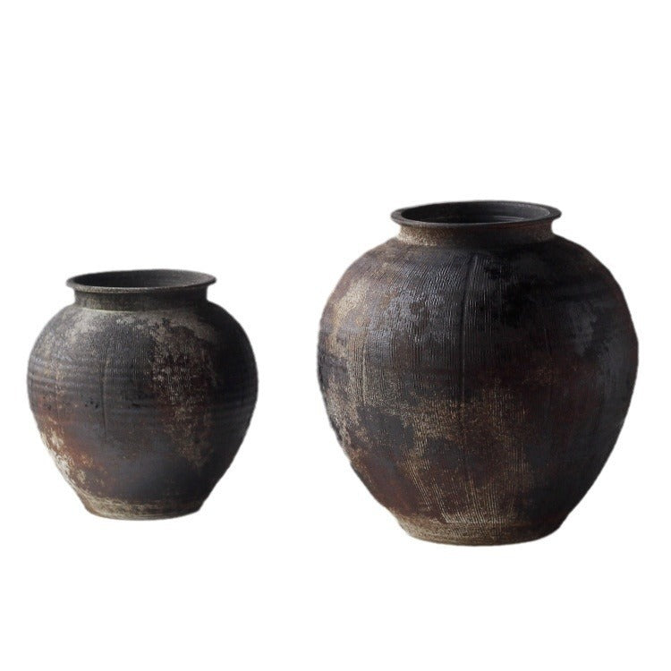 Vintage Ceramic Vase - Handmade