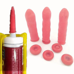 Rubber Tip Protective Sleeve for Glass Mouth Sealing