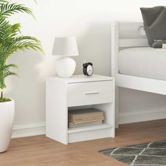 Bedside Table with Drawer 39x28x41 cm