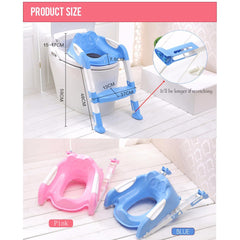 Children's Toilet Trainer with Step Stool Seat