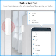 Smart WiFi Door Window Sensor for Intrusion Detection