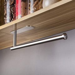 No-drill 304 Stainless Steel Paper Towel Holder