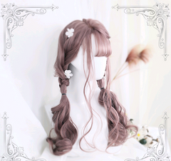 Lolita Wig 65cm Long Wavy Bangs Hairpiece