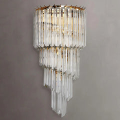 Tapered Alana Crystal Wall Lamp