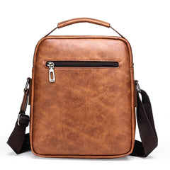 Vintage Men's Shoulder Bag - Large Capacity Casual Tote
