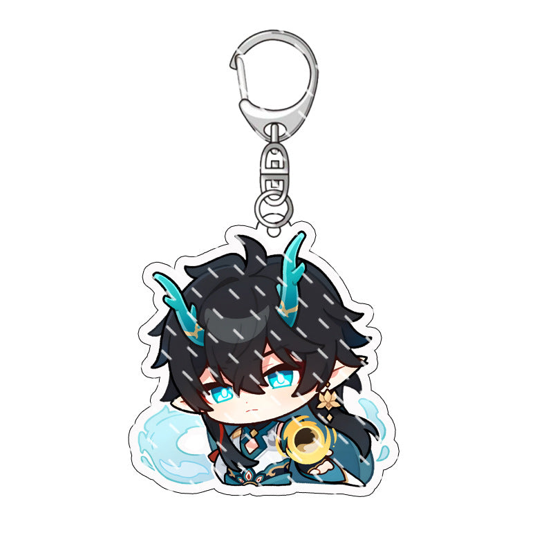 Acrylic Keychain of Honkai Star Rail Characters