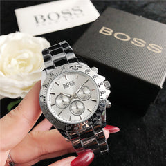 Steel Alloy Fashion Quartz Watch