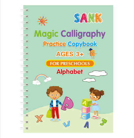 Groove Copybook Calligraphy Practice Board – English Series
