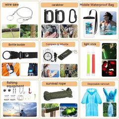 Outdoor Survival Emergency Kit