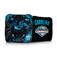 Carolina Panthers - 6 Inch WSOC Official Pro Cornhole Bags