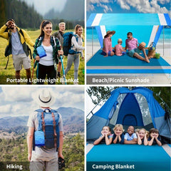 Waterproof Beach Mat - Sandproof Portable Outdoor Blanket