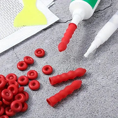 Rubber Tip Protective Sleeve for Glass Mouth Sealing