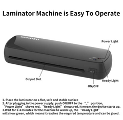 Quick Warm Laminator for Documents
