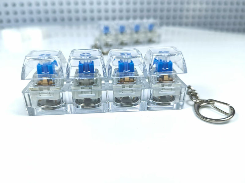 Luminous Mechanical Keychain Pendant
