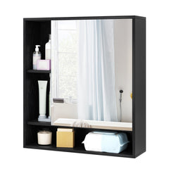 Wall Mounted Bathroom Cabinet with Mirror Single Door