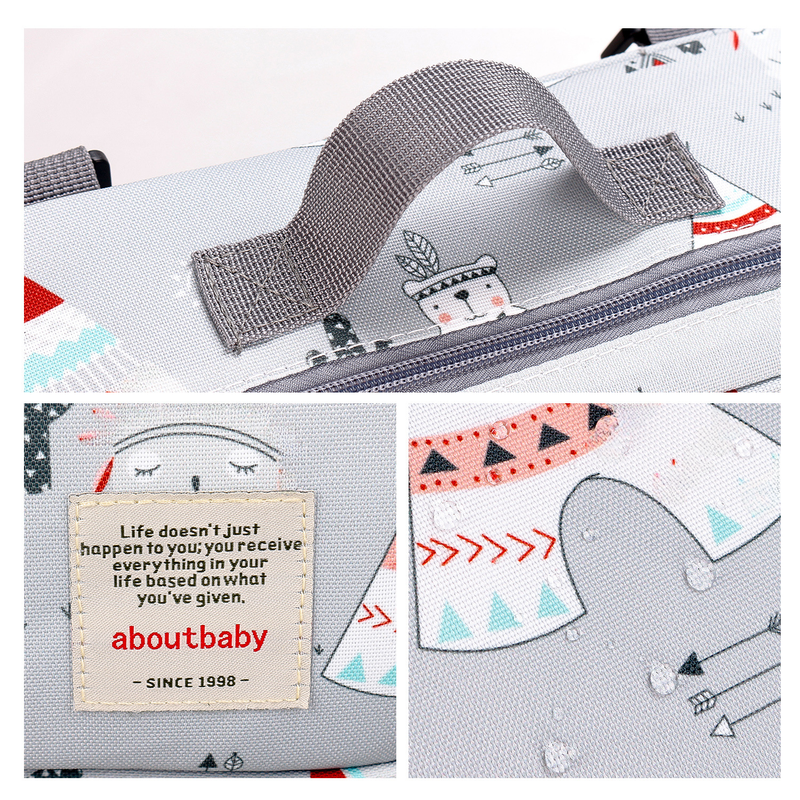Aboutbaby Diaper Storage Bag for On-the-Go Moms