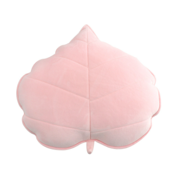 Solid Color Leaf Shaped Pillow for Home Decor