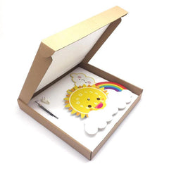 Creative Cartoon Wall Clock for Bedroom and Living Room