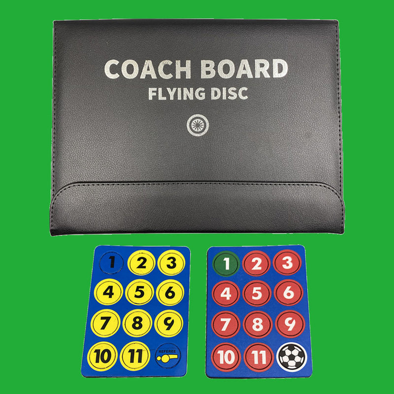 Frisbee Tactics Board for Coaching and Simulation
