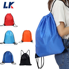 Waterproof Polyester Drawcord Sports Backpack