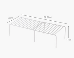 Expandable Kitchen Storage Rack with Multi-Layer Design