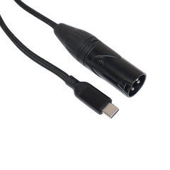 ProX XC-USBCXM10 - 10FT USB-C to XLR Male Audio Cable – Smartphone and Laptop to Mixer, Amplifier, Powered Speaker and Console Interface