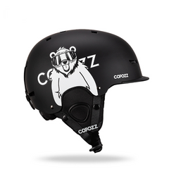Integrated Snow Goggles with Crash Helmet for Adults