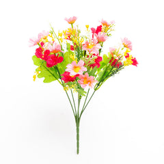 28-Head Faux Flower Decorative Arrangement for Home