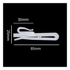 Adjustable Electric Curtain Track Plastic Hooks