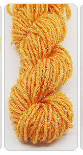 Acrylic Yarn with Metallic Thread for Knitting and Crochet