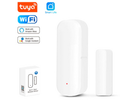 Tuya WiFi Door Sensor with Alexa and PIR Alarm