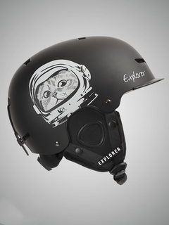 Integrated Snow Goggles with Crash Helmet for Adults