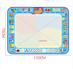 Magic Water Drawing Canvas Blanket