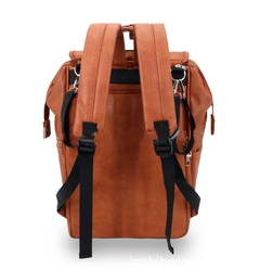 European and American Style PU Leather Multi-functional Mummy Backpack, Large Capacity