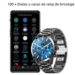 LIGE Bluetooth Smart Watch for Men with Health Monitor