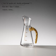 Gold Crystal Cup / Wine Decanter (One)