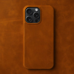 Crazy Horse Leather iPhone Case